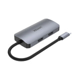 UNITEK USB-C HUB 5 IN 1 2 PORTS HDMI AND VGA  AND USB-C AND USB-A (D1051A)