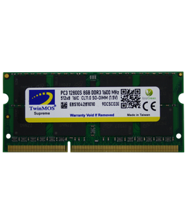 TwinMOS DDR3 Laptop 8GB RAM 10600 1333MHz 1.5V - IBSouq