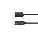 UNITEK DISPLAY PORT 1.2 TO HDMI 4K CABLE 1.8M (V1608A)