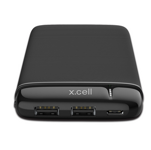 X.CELL Powerbank 10000mAh Black with type C Output - IBSouq