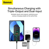 Baseus Built-IN USB-C Cable Baseus Qpow Pro+ Digital Display Fast Power Bank (PPQDP10) - IBSouq