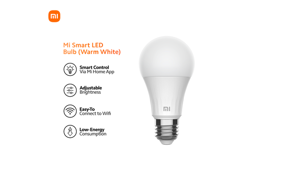Mi Smart LED Bulb Warm White (XMBGDP01YLK) - IBSouq