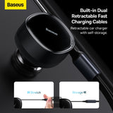 Baseus Car Charger 2 in 1 (CCTX-CL) - IBSouq