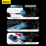 Baseus Car Charger 2 in 1 (CCTX-CL) - IBSouq