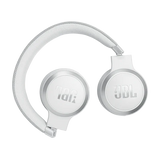 JBL Live 670NC Wireless On-Ear Headphones – True Adaptive Noise Cancelling, JBL Signature Sound, 65-Hour Battery, Bluetooth 5.3 – White