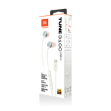 JBL TUNE310C USB-C WIRED HI-RES-IN-EAR HEADPHONES BLACK , BLUE, RED, WHITE