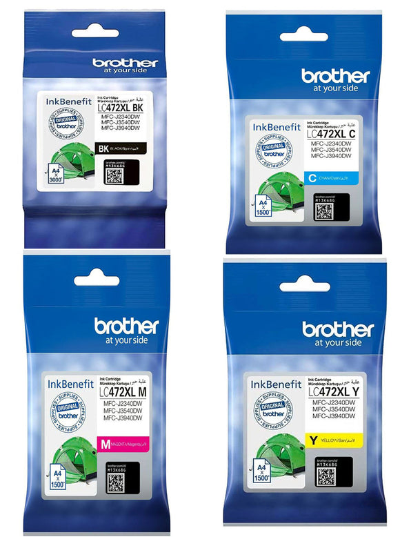 Brother Ink Cartridge LC 472XL - IBSouq