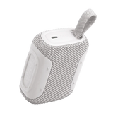 JBLGO5 WHITE ULTRA PORTABLE BLUETOOTH WATERPROOF SPEAKER