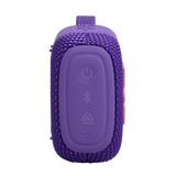 JBLGO5 PURPLE ULTRA PORTABLE BLUETOOTH WATERPROOF SPEAKER