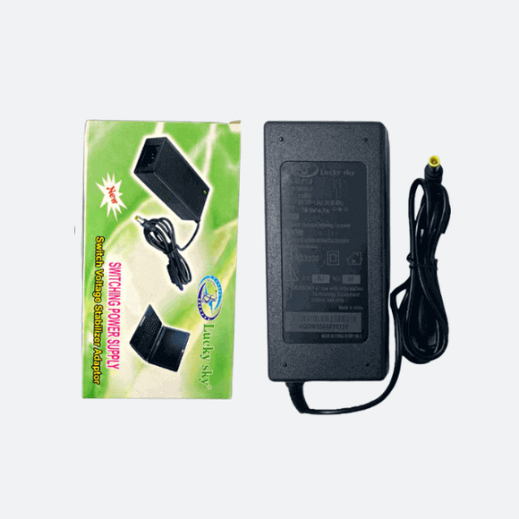 Lucky sky Switching Power Supply Adaptor 3PIN 12V-5A - IBSouq