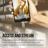 PNY DUO LINK USB 3.2 Type-C Dual Flash Drive 64GB
