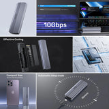 UNITEK M.2 PCIE NVME SSD ENCLOSURE (S1241B)
