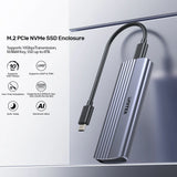 UNITEK M.2 PCIE NVME SSD ENCLOSURE (S1241B)