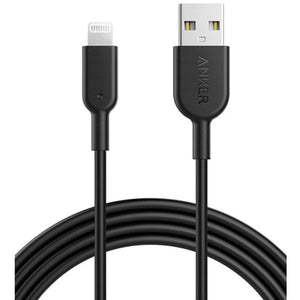 Anker Powerline II USB-A Cable With Lightning 10 FT Black