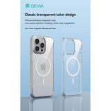 Devia Pure Clear Megnetic Shockproof Case For iPhone 15 Plus