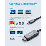 Anker 311 USB-C To HDMI Cable 1.8 M