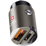 SWISS MILITARY CAR DRIVE 30W SUPER FAST CHARGER WITH USB-C CABLE