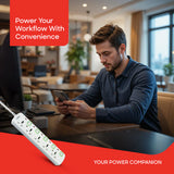 Sanford Universal 5-Way Socket Extension 13A with Surge Protection and LED Indicator | SF2303ES