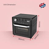 SANFORD AIR FRYER WITH OVEN 5 IN 1 14L (SF5617EO)