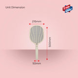 SANFORD RECHARGEABLE MOSQUITO BAT WITH FLASH LIGHT (SF638MK)