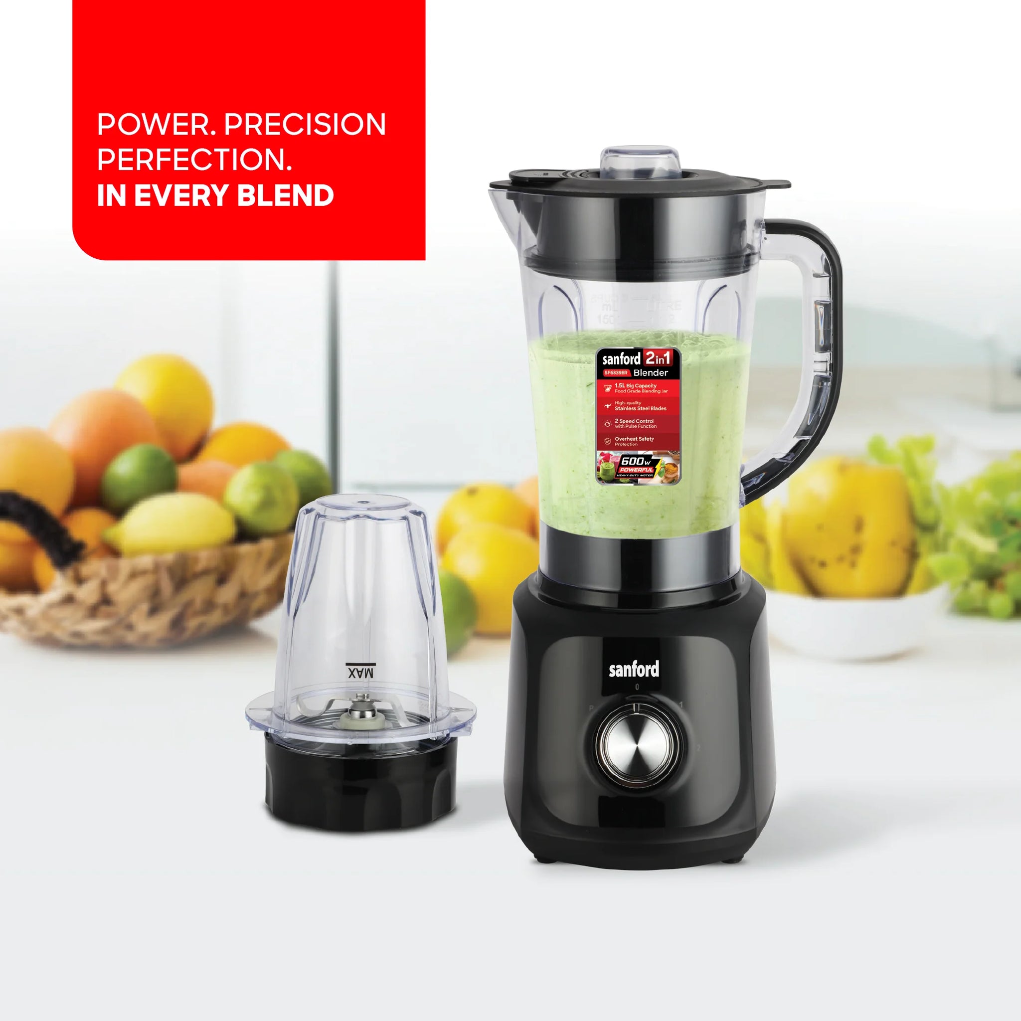 SANFORD 2 IN 1 BLENDER (SF6839BR) SANFORD 2 IN 1 BLENDER (SF6839BR)