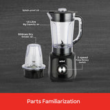 SANFORD 2 IN 1 BLENDER (SF6839BR)