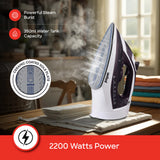 SANFORD CORDLESS STEAM IRON 2200W (SF79CI)