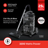SANFORD VACUUM CLEANER 25L 3200W (SF899VC)