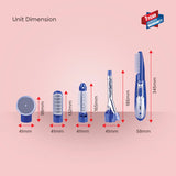 SANFORD 5 IN 1 HAIR STYLER BLUE (SF9753HS)