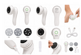 SANFORD RECHARGEABLE CALLUS REMOVER WHITE WITH PINK BORDER(SF1926CR)