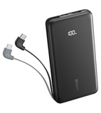 Anker Zolo Power Bank 10K 22.5W Built in USB-C 90 degree Cable (A110DH11)