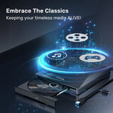 UNITEK EXTERNAL OPTICAL DRIVE WITH USB HUB (T1037A)