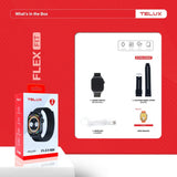 TELUX SMARTWATCH FLEXFIT BLACK (F1680)
