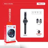 TELUX SMARTWATCH POWERFIT BLACK (Y2682)