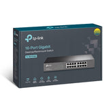 محول TP-Link Gigabit Desktop/Rackmount Switch ذو 16 منفذًا - TL-SG1016D