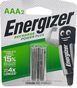 Energizer AAA2 RECHARGE POWER PLUS - IBSouq