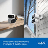TP-LINK Tapo Indoor/Outdoor Dual Lens Pan/Tilt Security Camera (Tapo C246D)
