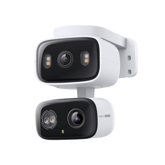 TP-LINK Tapo Indoor/Outdoor Dual Lens Pan/Tilt Security Camera (Tapo C246D)
