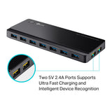 TP-LINK USB 3.0 7 PORT HUB AND 2 PORT SMART CHARGE (UH720)