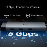 TP-LINK USB-C 9IN1 HUB (UH9120C(UN))