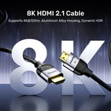 UNITEK 8K 60HZ HDMI CABLE 5M (C11086GY)