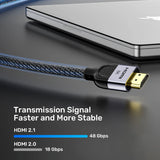 UNITEK 8K BRAIDED NYLON HDMI CABLE 10M (C11093R)