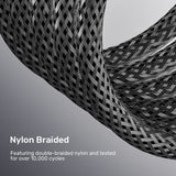 UNITEK 8K BRAIDED NYLON HDMI CABLE 10M (C11093R)