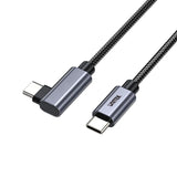 UNITEK 100W USB-C CABLE 90 DEGREE 0.5M (C14123BK)