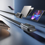 UNITEK PD 60W USB-C CHARGING CABLE WITH LED DISPLAY 2M (C14158A)