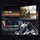 UNITEX GAMING 8K 120HZ DP PORT 2.1 CABLE 2M (C1626GY)