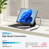 UNITEK 4 PORTS USB-A POWERED HUB (H1336A)