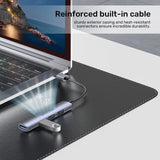 UNITEK 4 PORTS USB-A POWERED HUB (H1336A)