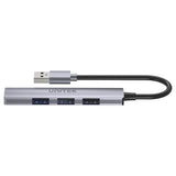 UNITEK USB-A HUB 4 IN 1 USB-A 5GBPS PORT AND THREE 480MBPS PORTS (H1208A)