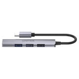 UNITEK USB-C HUB 4 IN 1 USB-A 5GBPS PORT AND THREE 480MBPS PORTS (H1208B)
